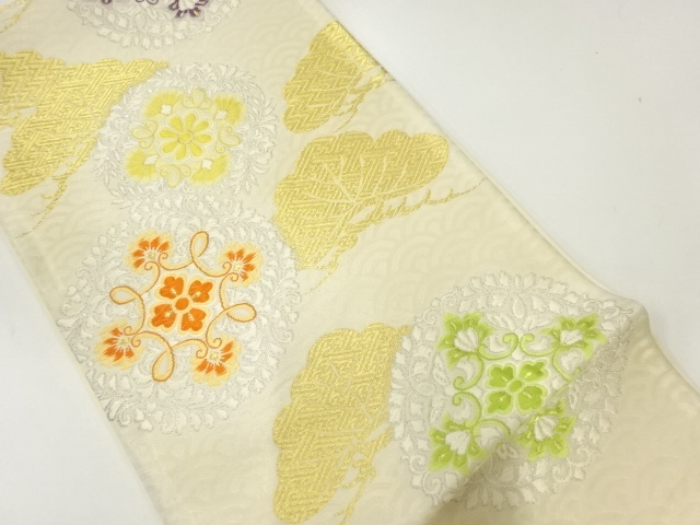 華紋織出し袋帯